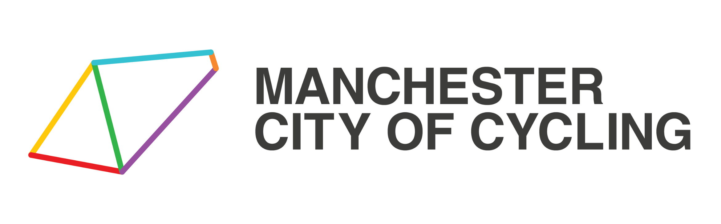 Manchester City of Cycling logo